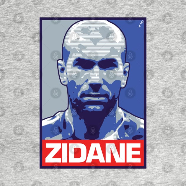 Zidane - FRANCE by DAFTFISH